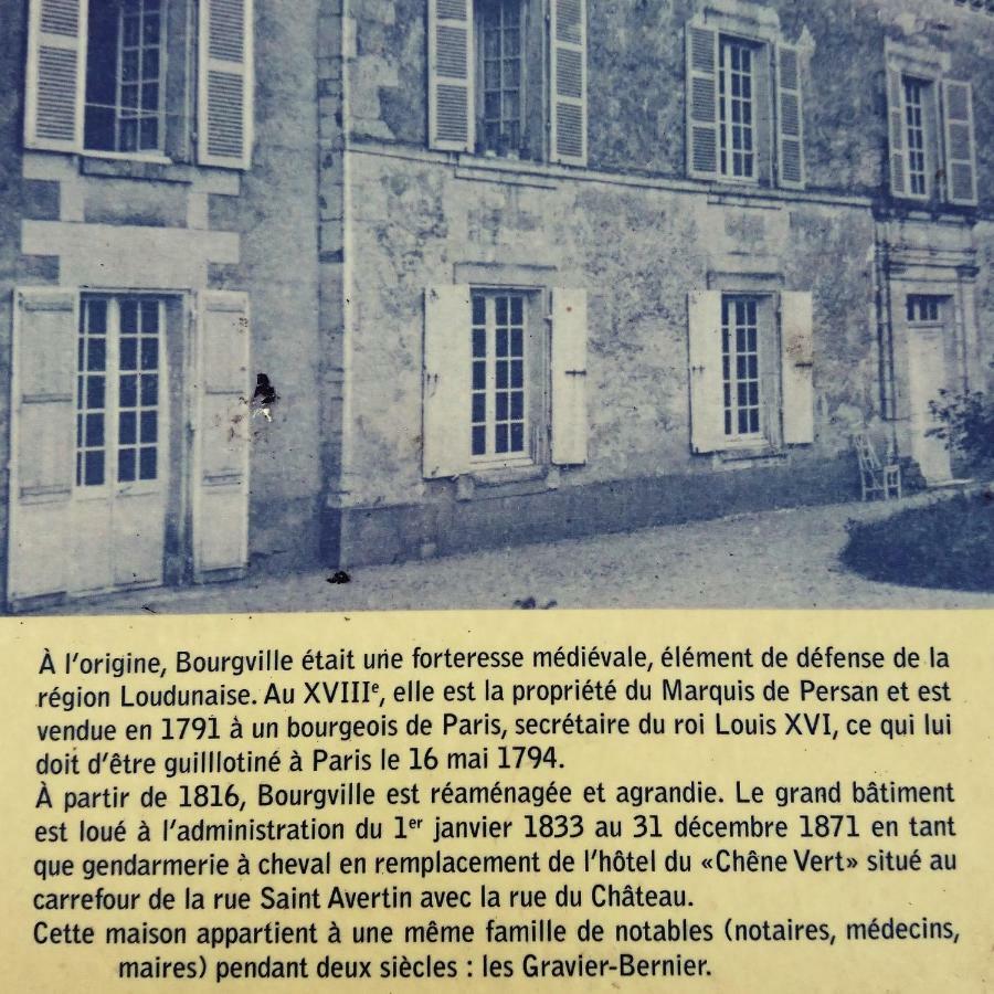 Domaine De Bourgville Monts-sur-Guesnes Exterior foto